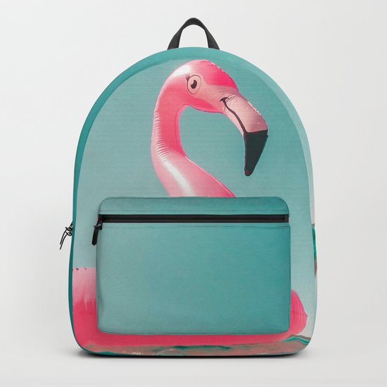 Pink swan Backpack
