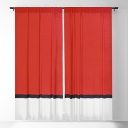 Composition with Red, Blue, and Yellow Blackout Curtain
