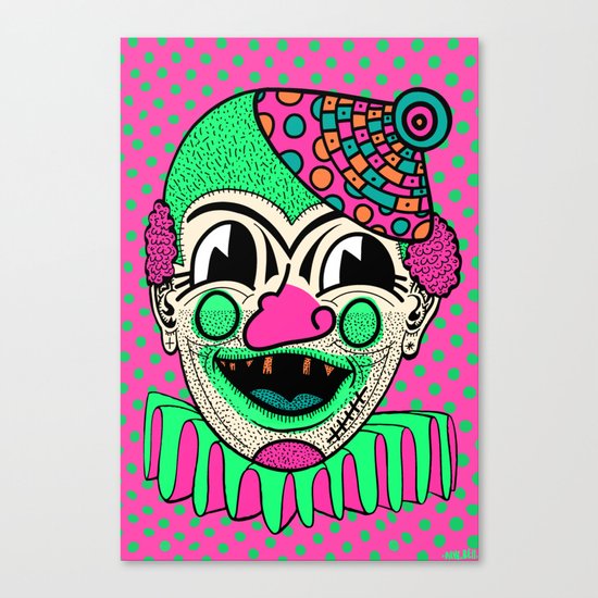 GETTIN' AWAY WITH MURDER. Canvas Print