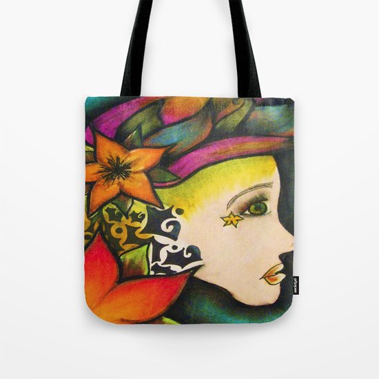 Nicole (Flower) Tote Bag