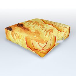 Solar Plexus Chakra Fire Element - 70 Outdoor Floor Cushion