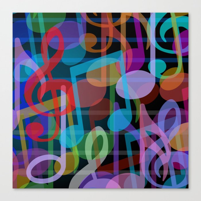 Music Canvas Print