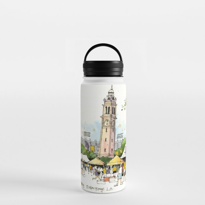 LSU Game Day Water Bottle by James Richards