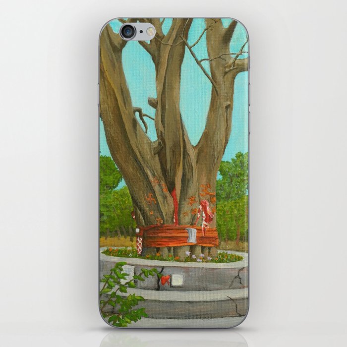 Under the sacred tree iPhone Skin