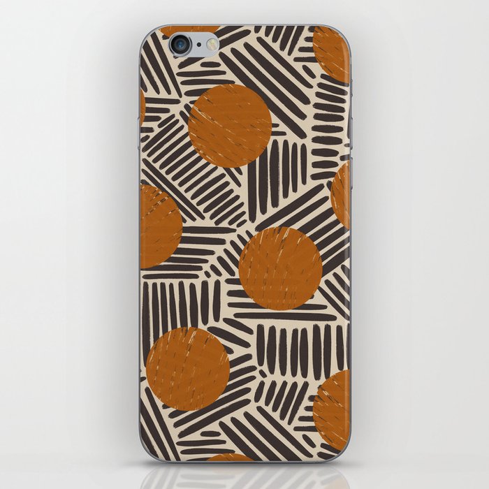 Neutral Abstract Pattern #2 iPhone Skin
