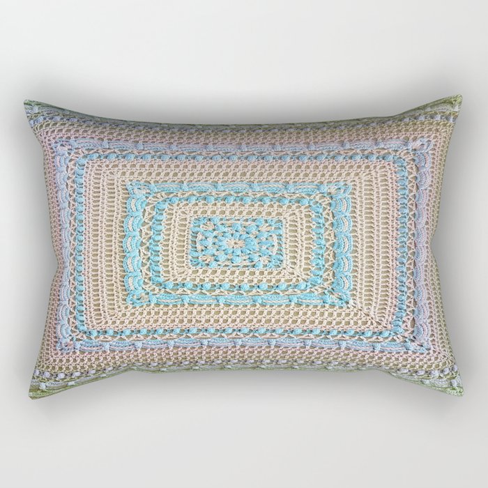 Timeless Crochet Rectangular Pillow