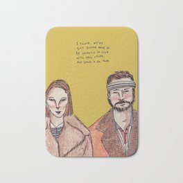 The Royal Tenenbaums Bath Mat | Illustration, Other, Theroyaltenenbaums, Movie, Typography, Indie, Drawing, Popart, Character, Doodleganger 