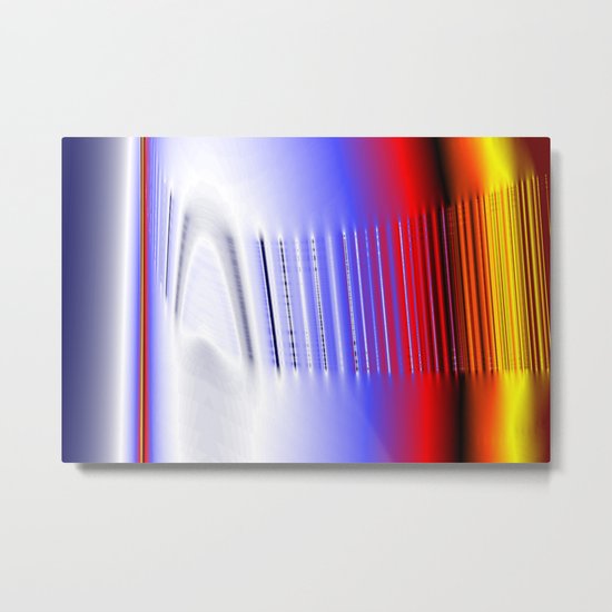 chroma Metal Print
