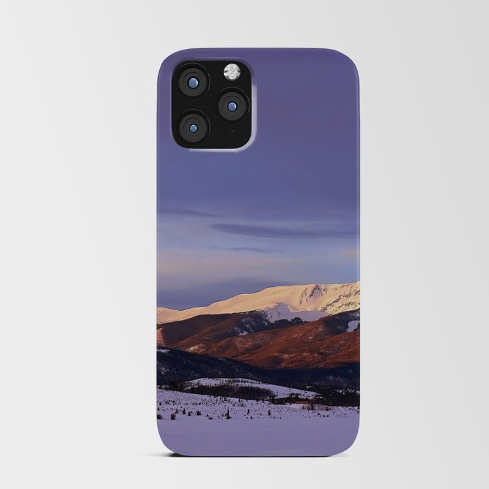 First Light on the Ten Mile Range iPhone Card Case