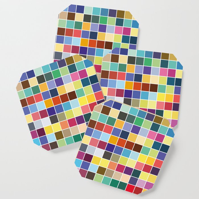 Pantone Color Palette - Pattern Coaster