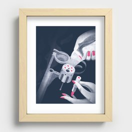 The seduction weapons Recessed Framed Print