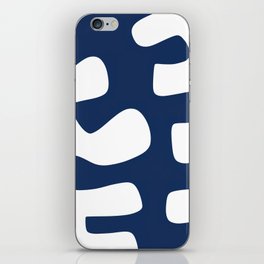 Abstract minimal plant color block 11 iPhone Skin