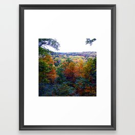 Fall in Ohio Framed Art Print