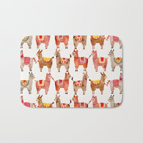 Alpacas Bath Mat