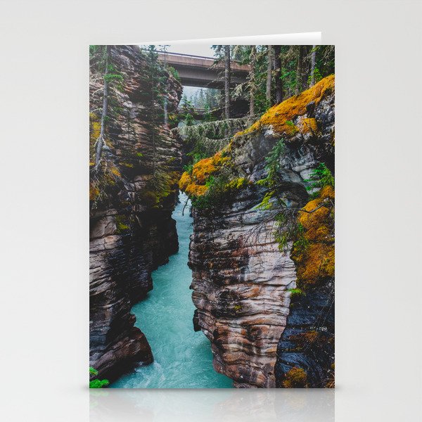 Athabasca Falls | Jasper, Alberta | Landscape Photography Stationery Cards
