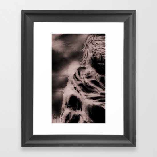 Bitter Framed Art Print