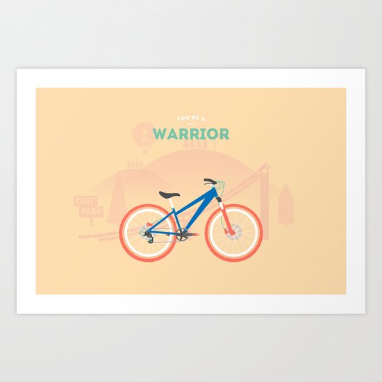 Warrior Art Print