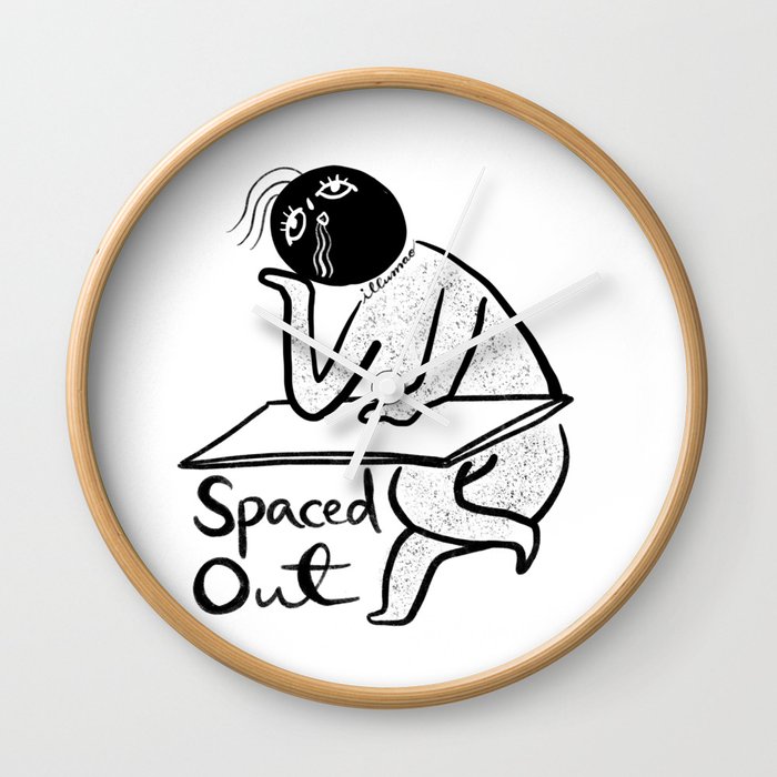 spaced out Wall Clock