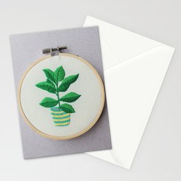 Rubber Plant Stationery Cards