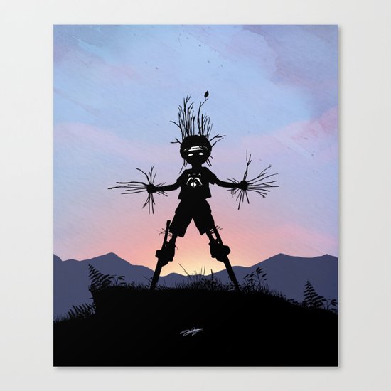 Groot Kid Canvas Print