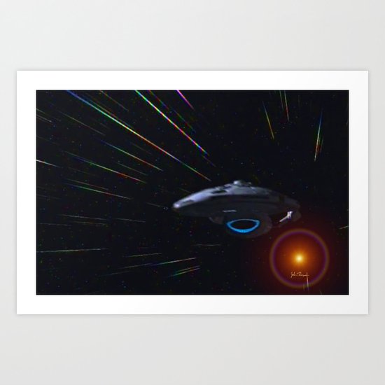 A long Voyage home Art Print