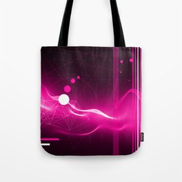 Modern Purple Tote Bag