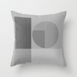 Abstract Composition 722 Throw Pillow
