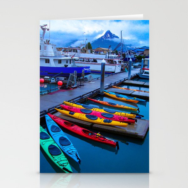 Kayaks Stationery Cards