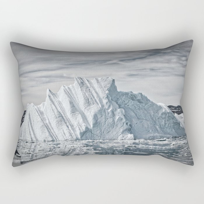 Mission North | The Tip of the Iceberg Rectangular Pillow