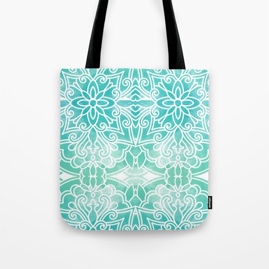 Water Mandala Tote Bag