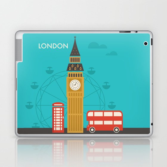Attractions of London Laptop & iPad Skin