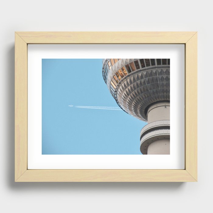 Long Distance Recessed Framed Print
