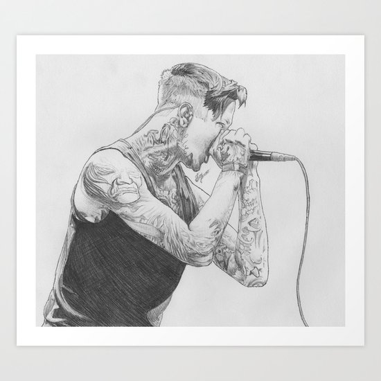 mitch lucker drawing