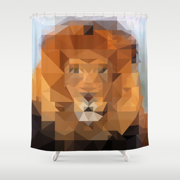 Poly The Lyon Shower Curtain