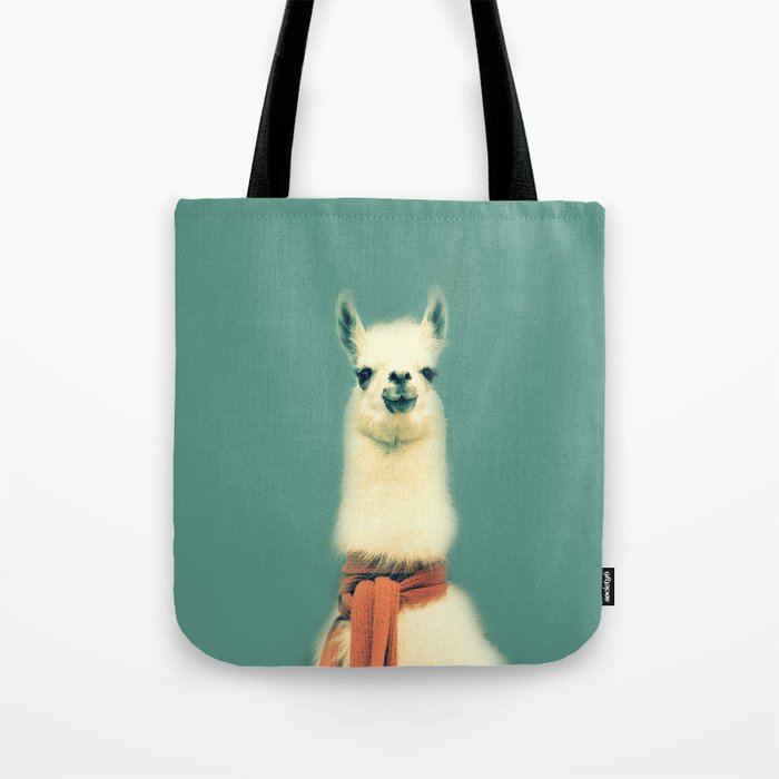 Llama Tote Bag by ernieandbert | Society6