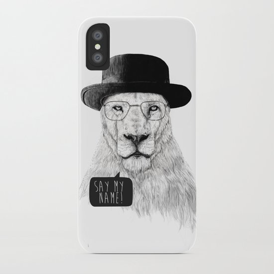 Say my name iPhone Case
