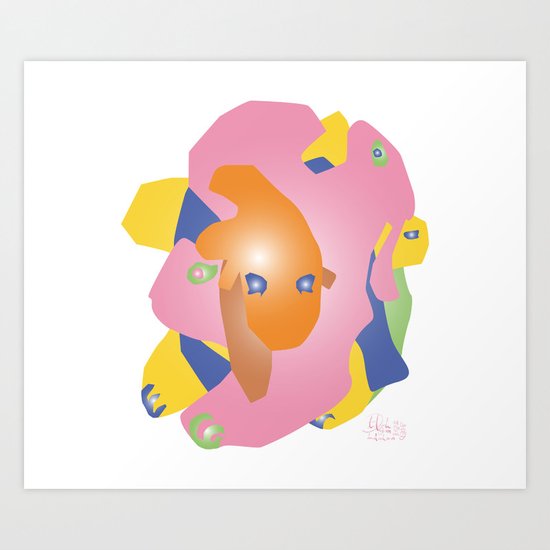 Creature 1 Art Print