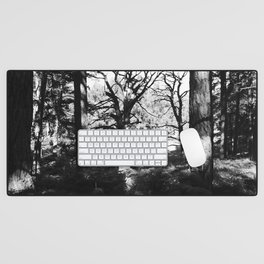 Mystery in the Woods Desk Mat