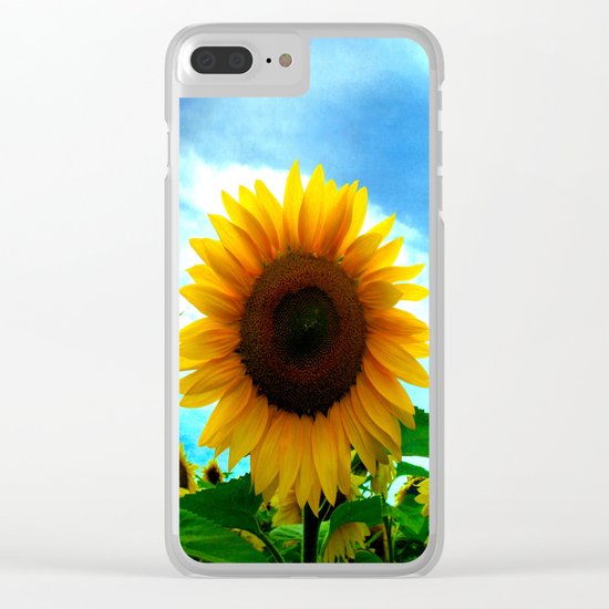 The sun will come out tomorrow Clear iPhone Case