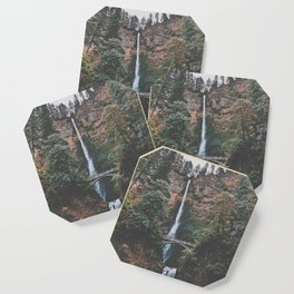 Multnomah Falls Art Print Coaster