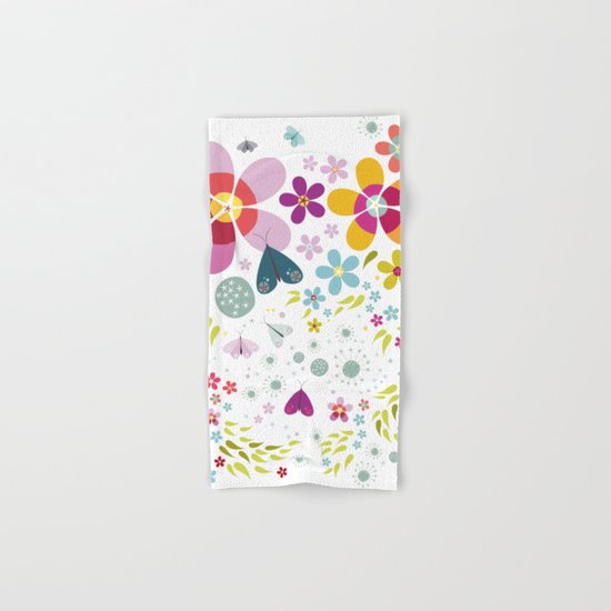 Schmetterlingswiese – Butterfly-Meadow Hand & Bath Towel