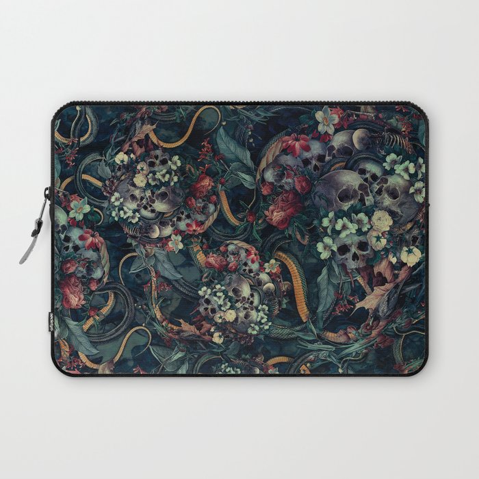 Skulls and Snakes Laptop Sleeve