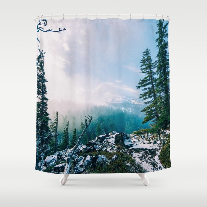 Overlook The Wilderness Shower Curtain By Staywild Society6