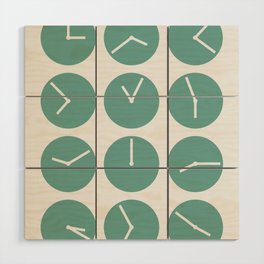 Minimal clock collection 20 Wood Wall Art