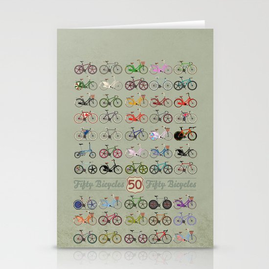 Bicycle Stationery Cards