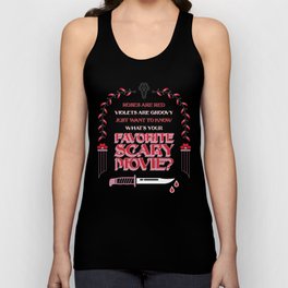 What's Your Favorite Scary Movie? Tank Top