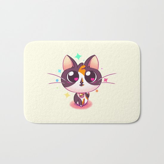 Kitty Love Bath Mat