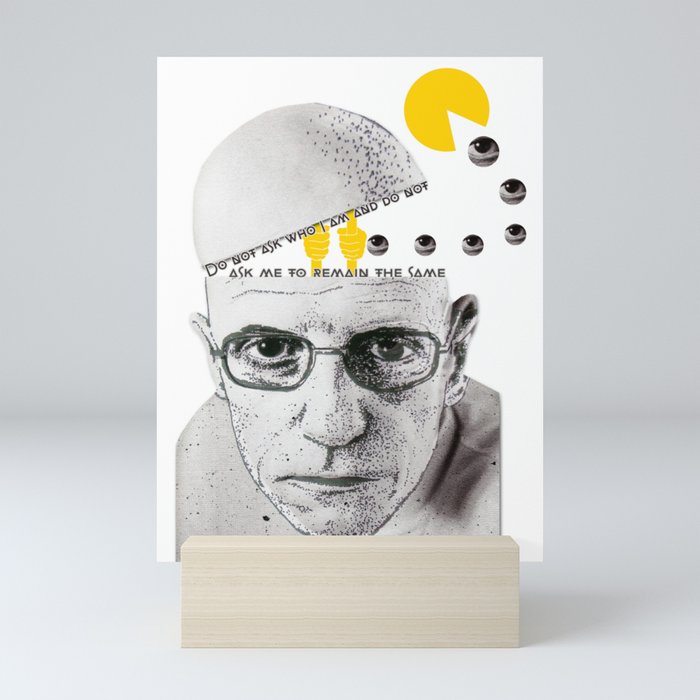 Foucault Mini Art Print