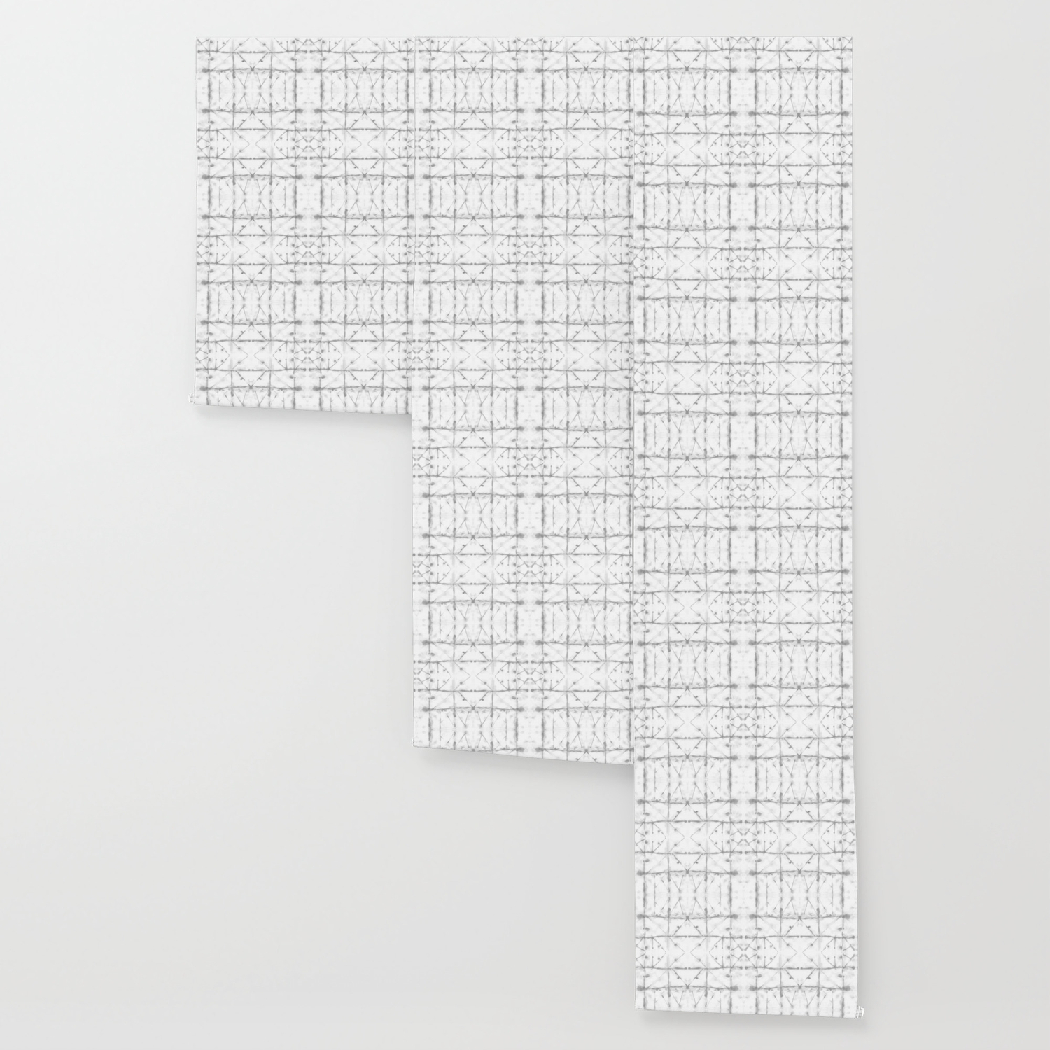 Manifest Grey Wallpaper By Mjmstudio Society6