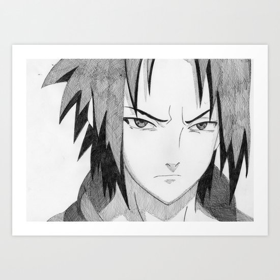 Sasuke Art Print